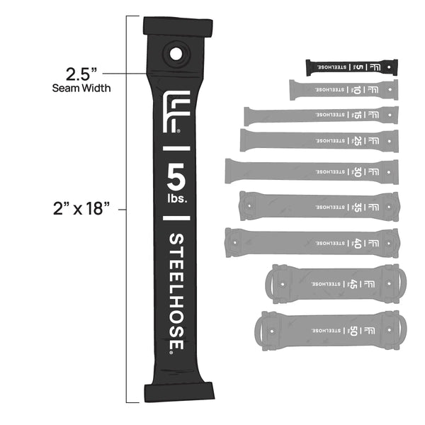 5 LB Steelhose - Pair